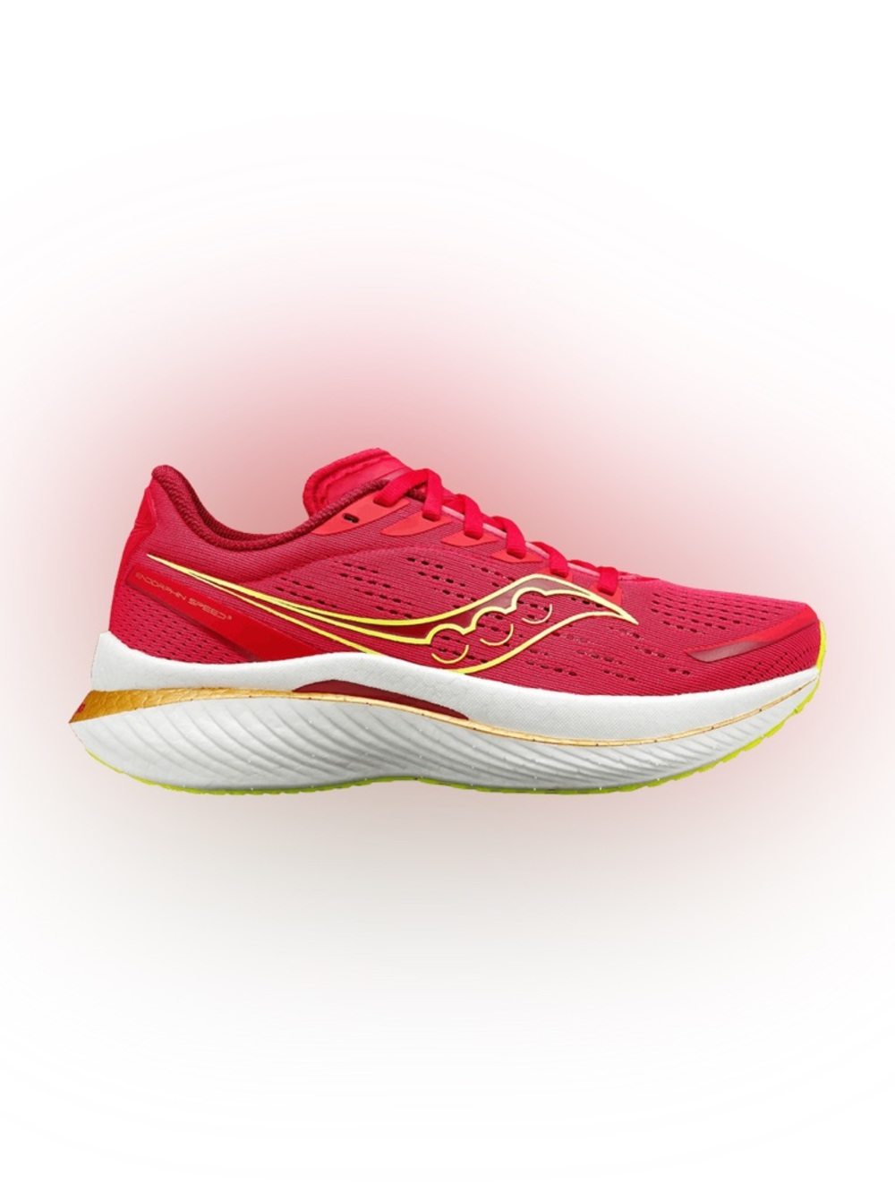 SAUCONY Endorphin Pro 3 Pink/Gold Womens size 10.5 B